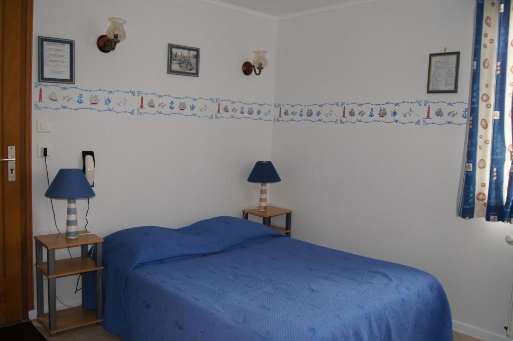 Aux Trois Jean Hotell Le Crotoy Rum bild