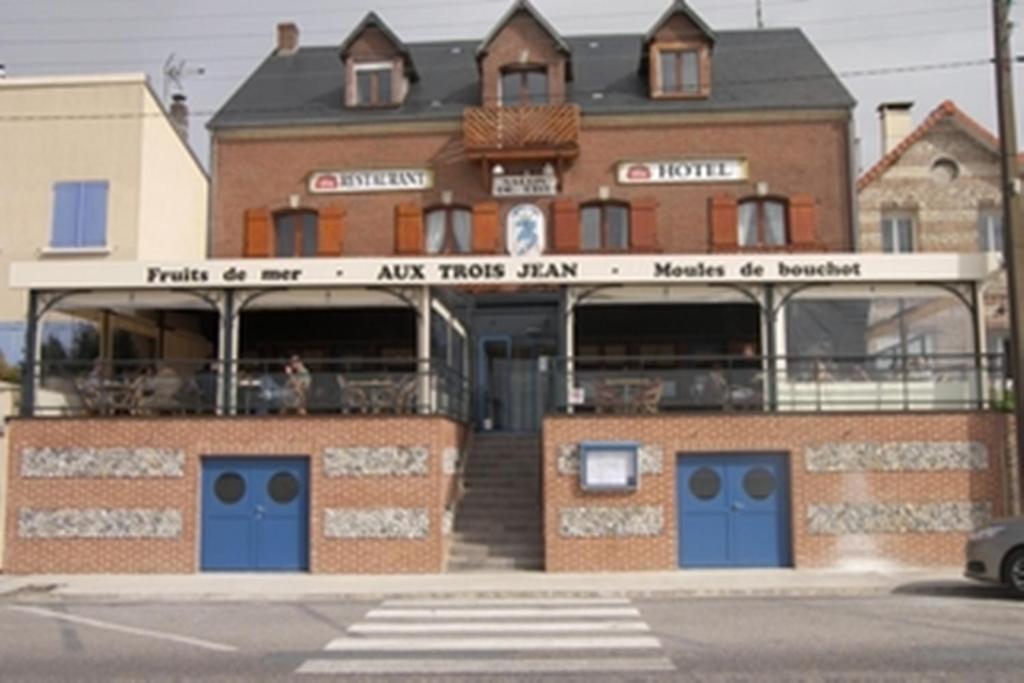 Aux Trois Jean Hotell Le Crotoy Exteriör bild